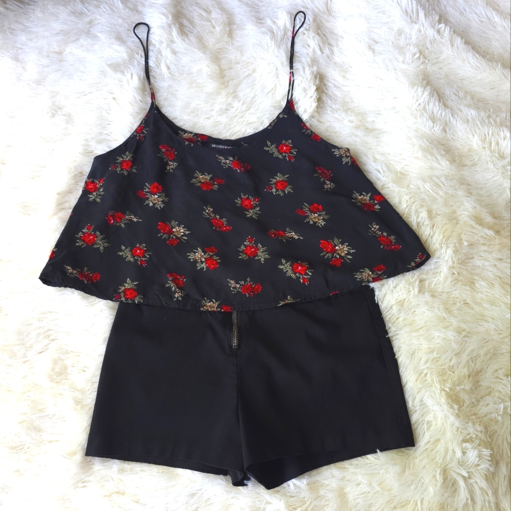 Charlotte Russe Black Stretch Shorts Size    Small